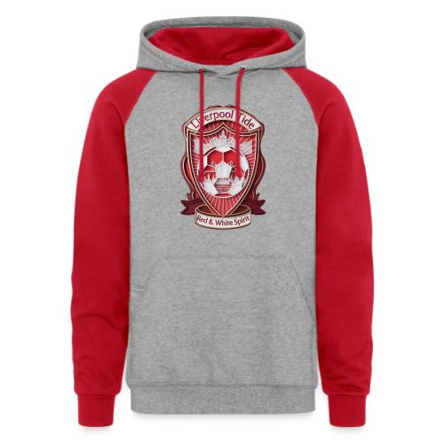 Liverpool Tide T Shirt, Soccer City Pride Gift - Unisex Colorblock Hoodie