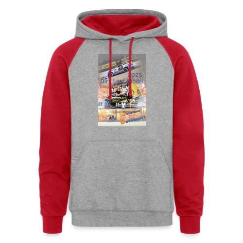 Jonathan Davenport DLM Eldora Speedway 2025 - Unisex Colorblock Hoodie