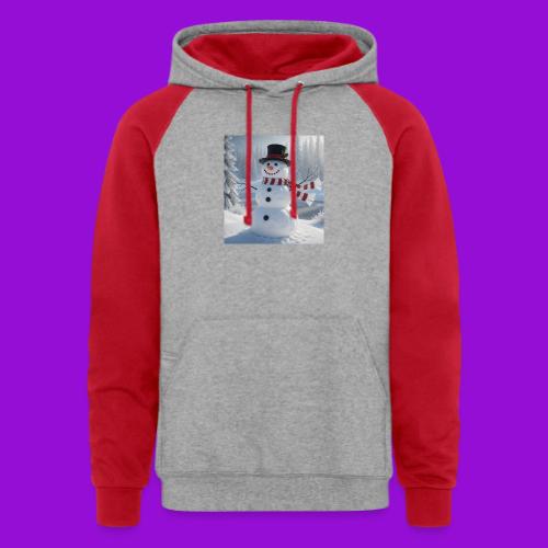 Frosty - Unisex Colorblock Hoodie