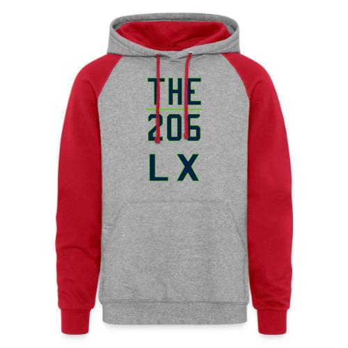THE | 206 - Unleashed Style Inspired - Fan WIN - Unisex Colorblock Hoodie