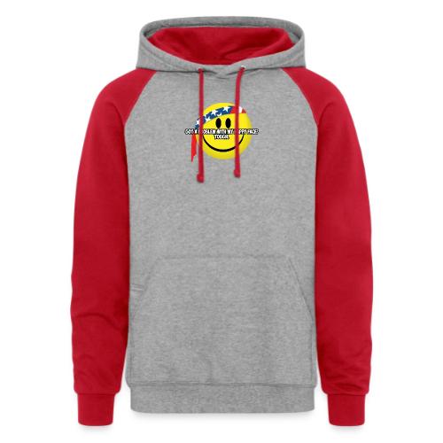 Happy Face USA - Unisex Colorblock Hoodie