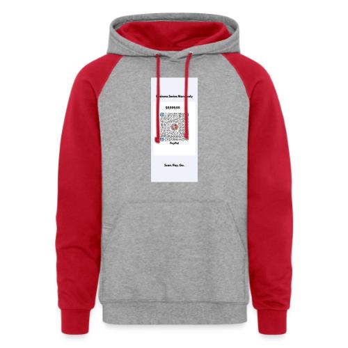 pp my qrcode 1758477437583 - Unisex Colorblock Hoodie