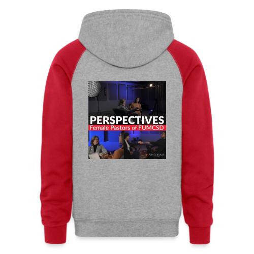 FUMCSD Perspectives Podcast - Unisex Colorblock Hoodie