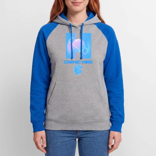 Cosmic Mind - Unisex Colorblock Hoodie