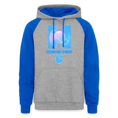 Cosmic Mind - Unisex Colorblock Hoodie