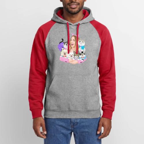 Jahnnalee & The Furry Kiddos - Unisex Colorblock Hoodie