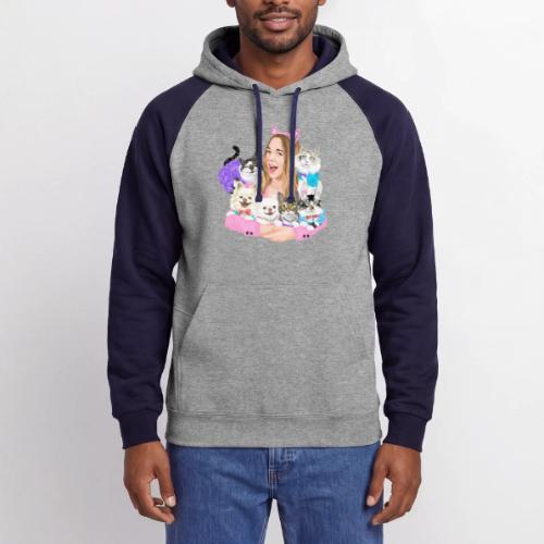 Jahnnalee & The Furry Kiddos - Unisex Colorblock Hoodie
