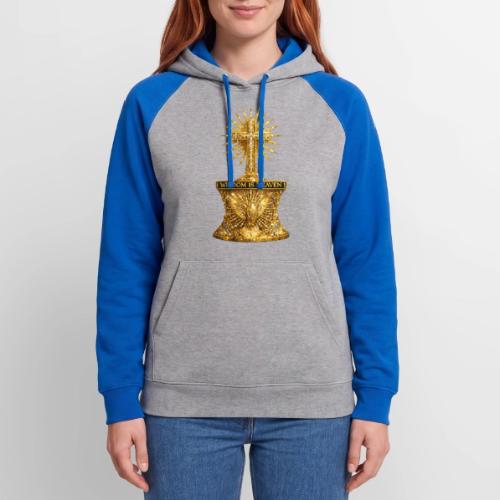 Wisdom is Heaven - Unisex Colorblock Hoodie
