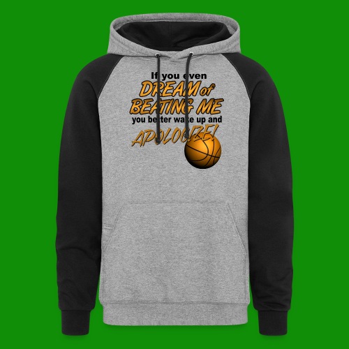 Basketball Dreaming - Unisex Colorblock Hoodie