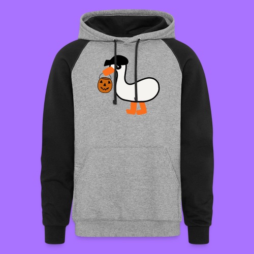 Emo Goose (Halloween 2021) - Unisex Colorblock Hoodie