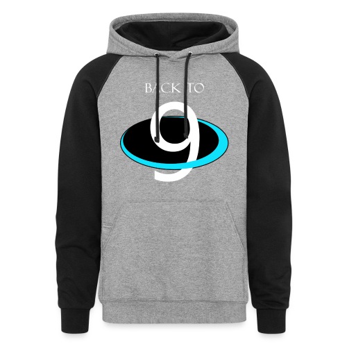 BACK to 9 PLANETS - Unisex Colorblock Hoodie