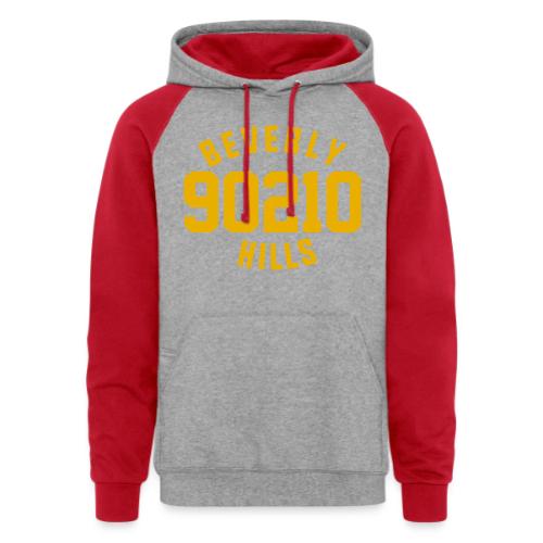 Beverly Hills 90210- Original Retro Shirt - Unisex Colorblock Hoodie