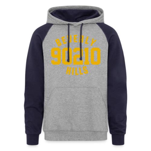Beverly Hills 90210- Original Retro Shirt - Unisex Colorblock Hoodie