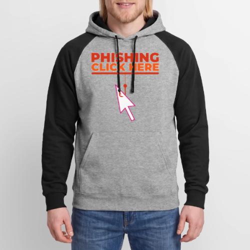Phishing: Hooked by Deception - Unisex Colorblock Hoodie