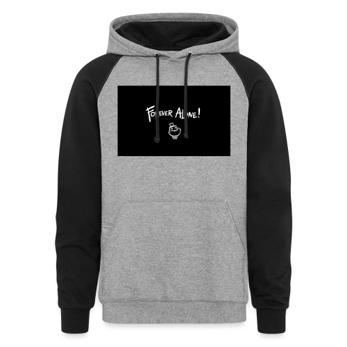 Alone Forever - Unisex Colorblock Hoodie