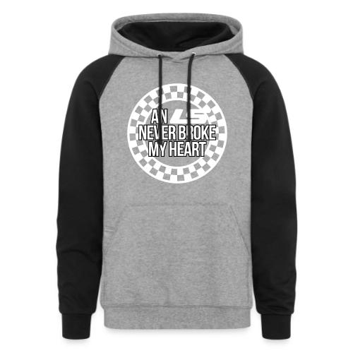 An LS Never Broke My Heart - Unisex Colorblock Hoodie