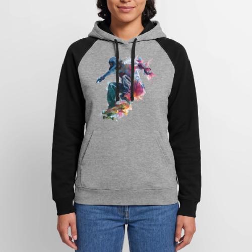 Skateboarding: Ride the Colors - Unisex Colorblock Hoodie