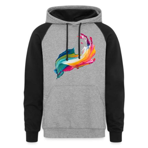 Spectrum Stream - Unisex Colorblock Hoodie