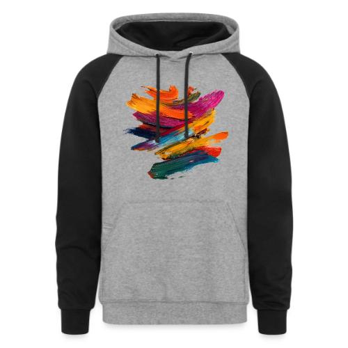 Harmony in Motion - Unisex Colorblock Hoodie
