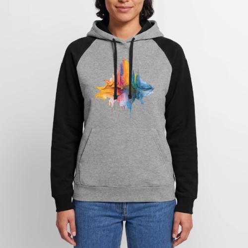 Impasto Spectrum - Unisex Colorblock Hoodie