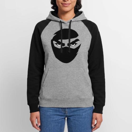 Shadow Veil Warrior - Unisex Colorblock Hoodie