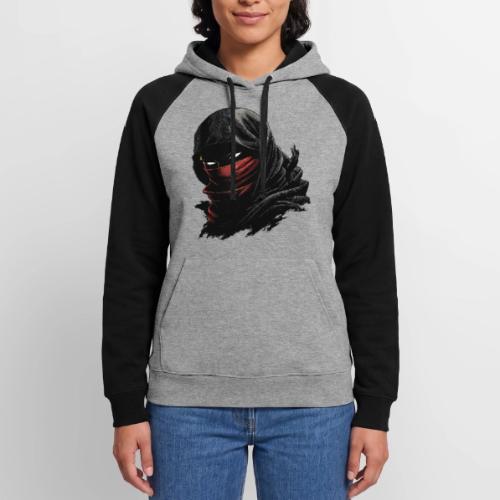 Shadowflame Ninja - Unisex Colorblock Hoodie