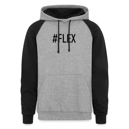 #FLEX - Unisex Colorblock Hoodie