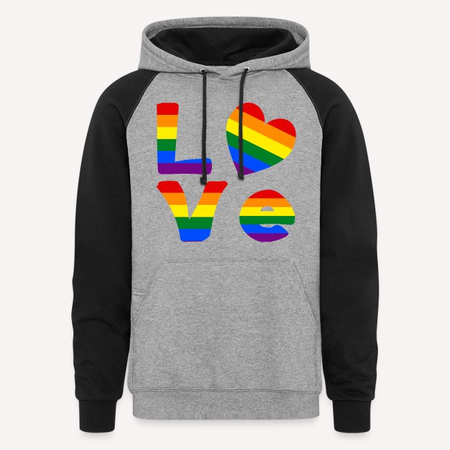 Gay Pride Rainbow LOVE