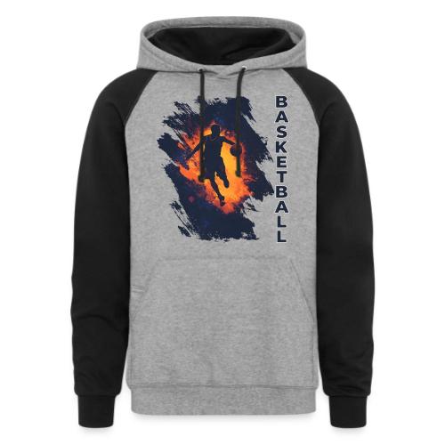 Basketball Focus - Unisex Colorblock Hoodie
