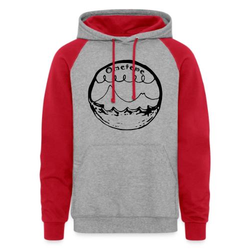 Ometepe Island - Unisex Colorblock Hoodie