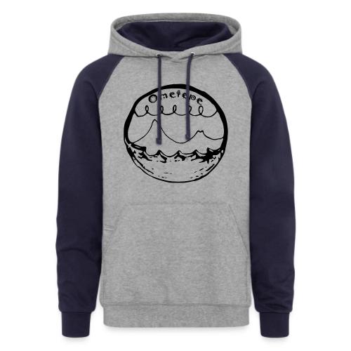 Ometepe Island - Unisex Colorblock Hoodie