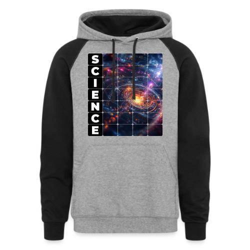 Science Spiral - Unisex Colorblock Hoodie