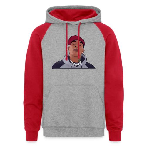 Biship Cartoon - Unisex Colorblock Hoodie
