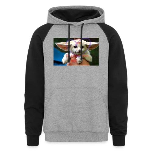 baby fox - Unisex Colorblock Hoodie