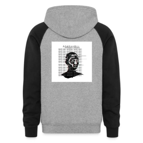 I'm Not Who I Was - Unisex Colorblock Hoodie