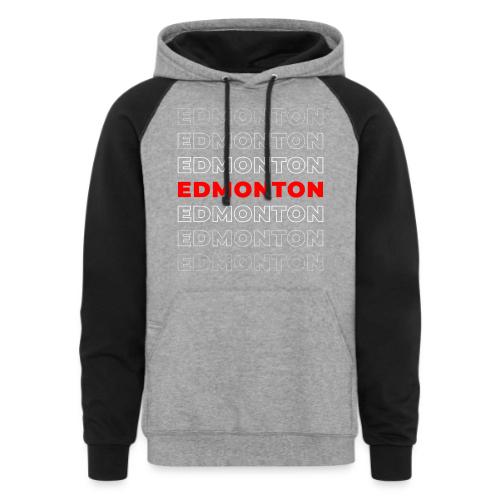 Edmonton Echo - Unisex Colorblock Hoodie