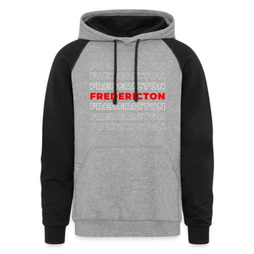 Fredericton Frame - Unisex Colorblock Hoodie