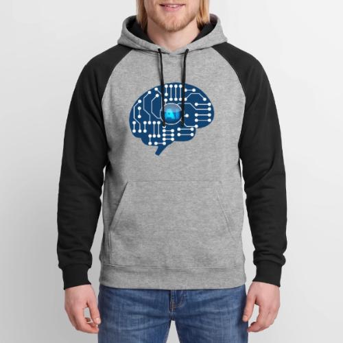 AI: Mind Wired - Unisex Colorblock Hoodie