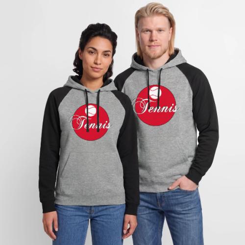 Tennis Pulse - Unisex Colorblock Hoodie