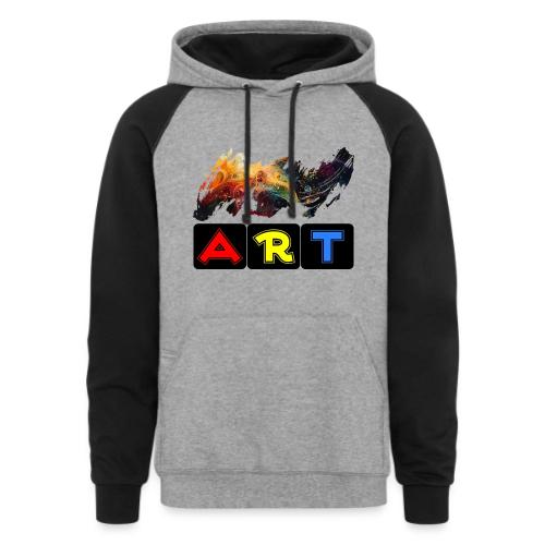 Pulse of Art - Unisex Colorblock Hoodie