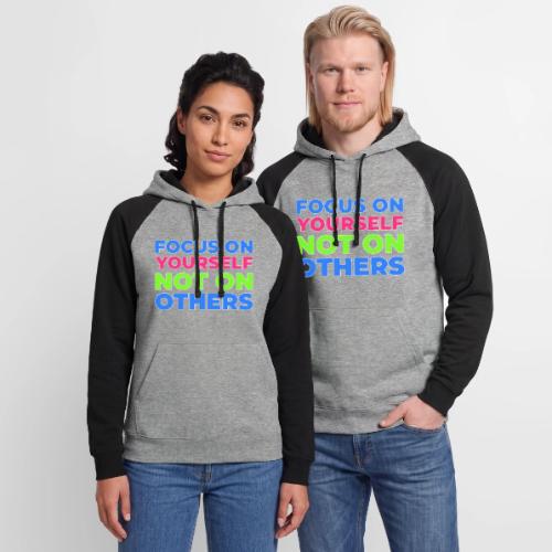 Eyes on You - Unisex Colorblock Hoodie