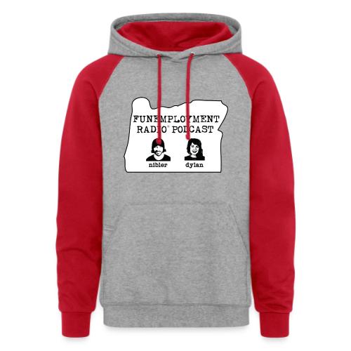 FER Logo Classic Design - Unisex Colorblock Hoodie