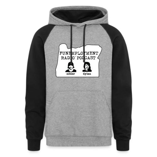 FER Logo Classic Design - Unisex Colorblock Hoodie