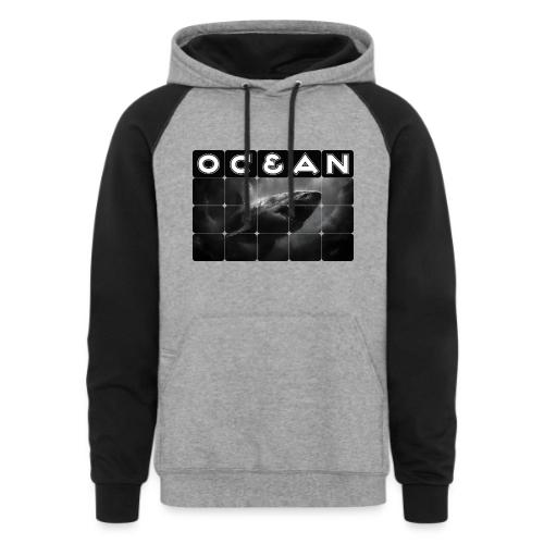 Ocean: Abyssal Terror - Unisex Colorblock Hoodie