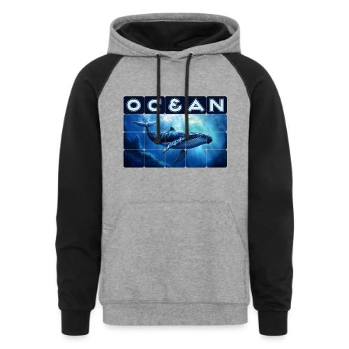 Ocean Titan - Unisex Colorblock Hoodie