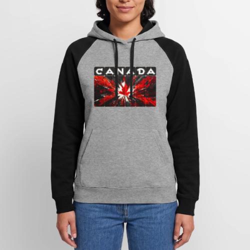 Canada Splash - Unisex Colorblock Hoodie