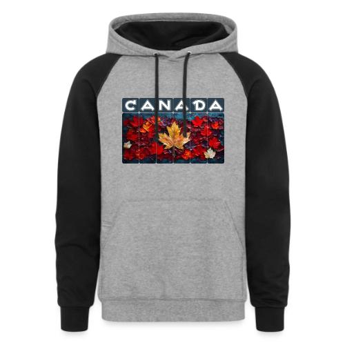 Canada's Living Canvas - Unisex Colorblock Hoodie