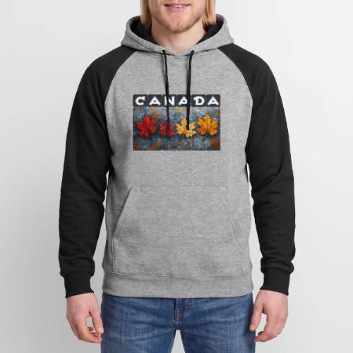 Colorful Canada Style - Unisex Colorblock Hoodie