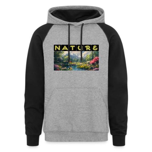 Nature: Spring Awakening - Unisex Colorblock Hoodie
