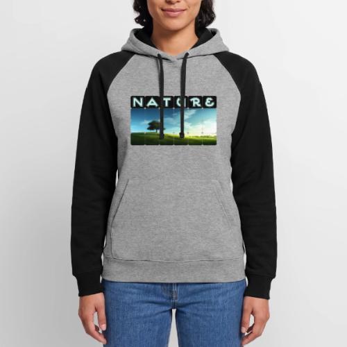 Nature: Solitary Strength - Unisex Colorblock Hoodie
